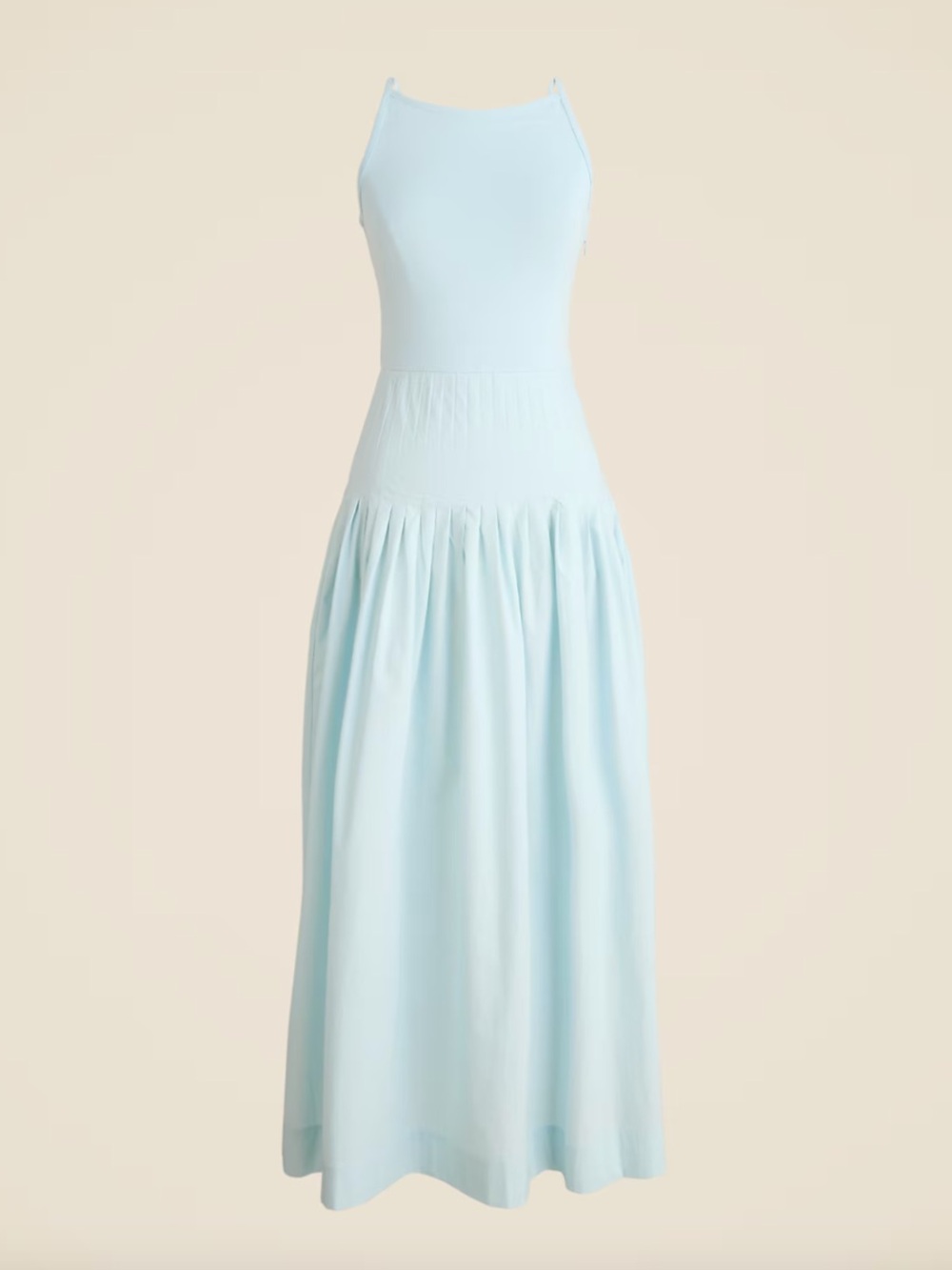 J. Crew Pintuck Mixi Maxi Dress